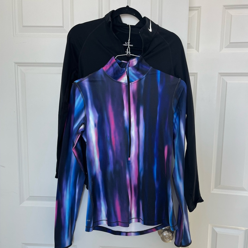 Nike bundle of 2 track shirts, M